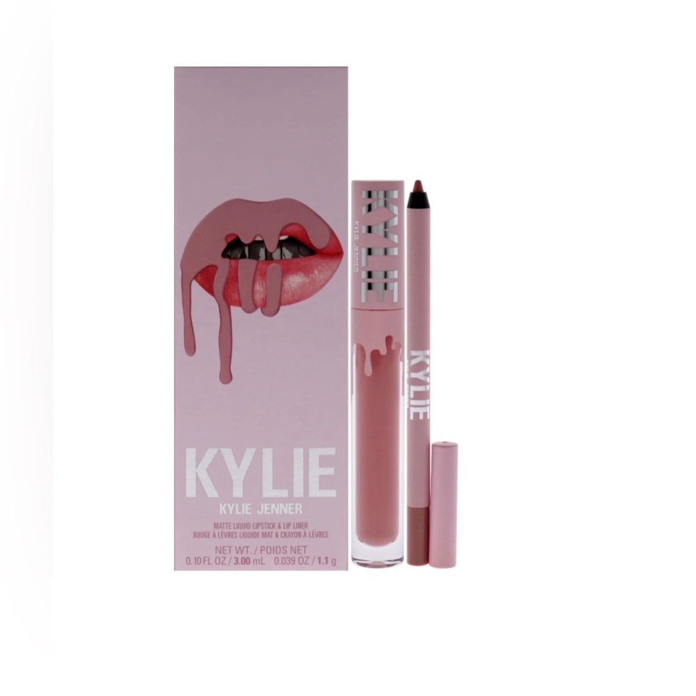 NIB KYLIE Kylie Jenner Liquid Lipstick & Lipliner Set Koko K Matte